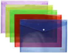 Load image into Gallery viewer, SECO 100% Oxo Biod Translucent Popper Wallet ASSTD PK5