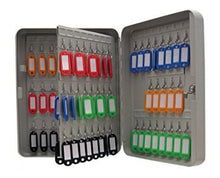 Load image into Gallery viewer, Value Key Cabinet Steel GY Lock and Wall Fixings 160 Keys
