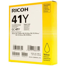 Load image into Gallery viewer, Ricoh 405768 GC41YL Yellow Gel Ink 600