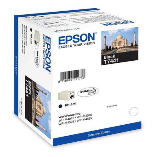 Epson C13T74414010 T7441 Black Ink 181ml