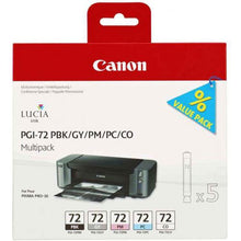 Load image into Gallery viewer, Canon 6403B007 PGI72 Photo Ink 5x14ml Multipack