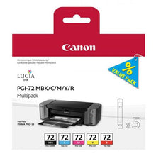 Load image into Gallery viewer, Canon 6402B009 PGI72 Colour Ink 5x14ml Multipack