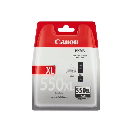 Canon 6431B001 PGI550XL Black Ink 22ml
