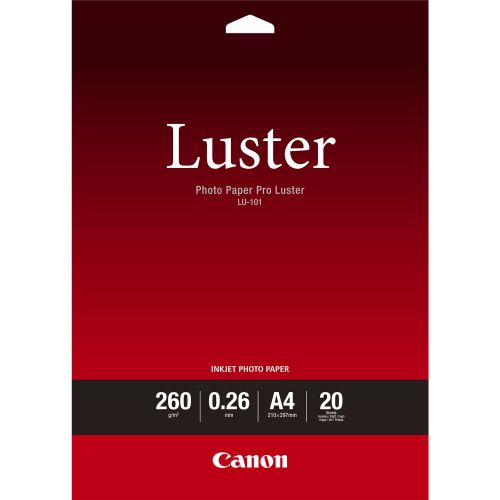 Canon 6211B006 Luster Paper A4 20 Sheets
