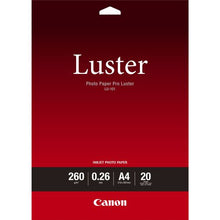Load image into Gallery viewer, Canon 6211B006 Luster Paper A4 20 Sheets