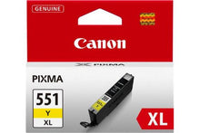 Load image into Gallery viewer, Canon 6446B001 CLI551XL Yellow Ink 11ml