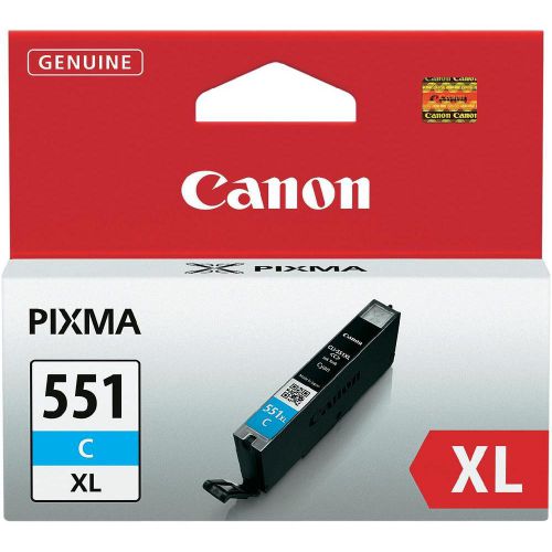 Canon 6444B001 CLI551XL Cyan Ink 11ml