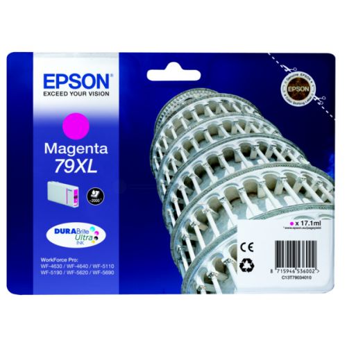 Epson C13T79034010 79XL Magenta Ink 17ml