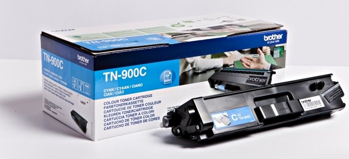 Brother TN900C Original Cyan Toner Cartridge (6000 pages)