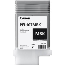 Load image into Gallery viewer, Canon 6704B001 PFI107 Matte Black Ink 130ml