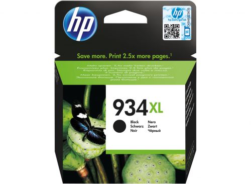 HP C2P23AE 934XL Black Ink 26ml