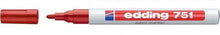 Load image into Gallery viewer, Edding 751 Paint Marker Red PK10