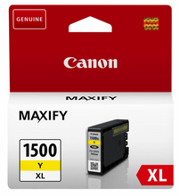 Load image into Gallery viewer, Canon 9195B001 PGI1500XL Yellow Ink 12ml