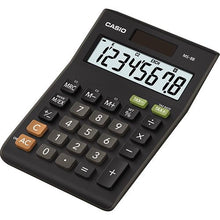 Load image into Gallery viewer, Casio MS-8B 8-Digit Tax and Currency Calculator Black