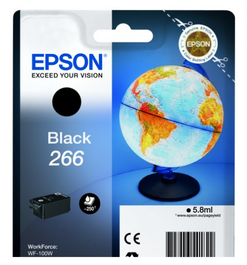 Epson C13T26614010 266 Black Ink 6ml