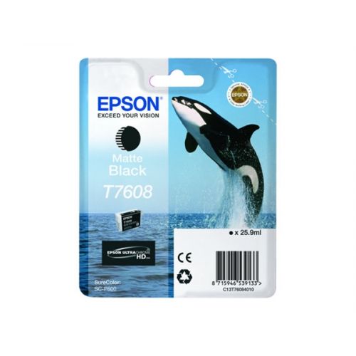 Epson C13T6084010 T7608 Matte Black Ink 26ml