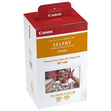Load image into Gallery viewer, Canon 8568B001 RP108 Postcard Paper and Ink Multipack