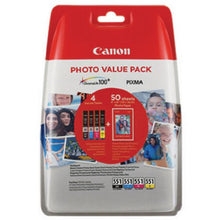 Load image into Gallery viewer, Canon 6508B005 CLI551 CMYK Photo Ink 4x7ml Multipack