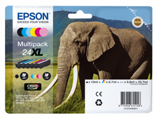 Load image into Gallery viewer, Epson C13T24284012 24 Colour Ink 6x5ml Multipack