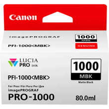 Load image into Gallery viewer, Canon 0545C001 PFI1000 Matte Black Ink 80ml