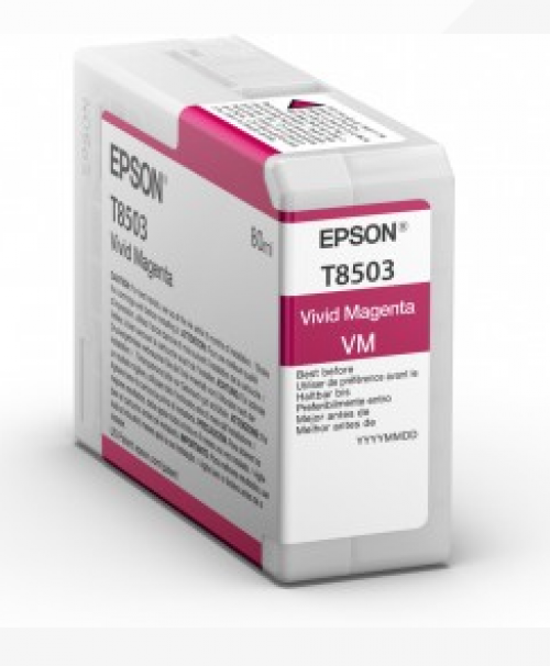 Epson C13T850300 T8503 Magenta Ink 80ml