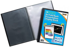Load image into Gallery viewer, Tiger A4 Fold Back Display Book 36 Pocket