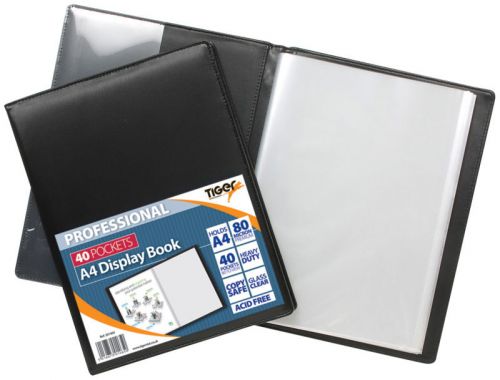 Tiger A4 Professional Display Book 40 Pocket