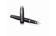 Load image into Gallery viewer, Parker IM Black Barrel Fountain Pen Gift Boxed Blue Ink