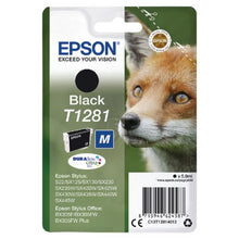 Load image into Gallery viewer, Epson C13T12814012 T1281 Black Ink 6ml
