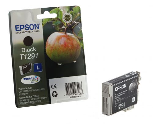 Epson C13T12914012 T1291 Black Ink 11ml