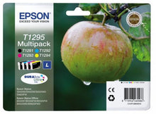 Load image into Gallery viewer, Epson C13T12954012 T1295 Black Colour Ink 11ml 3x7ml Multi