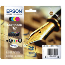 Load image into Gallery viewer, Epson C13T16264012 16 Black Colour Ink 5ml 3x3ml Multipack