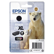 Load image into Gallery viewer, Epson C13T26214012 26XL Black Ink 12ml