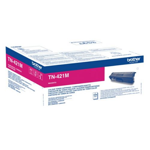 Brother TN421M Magenta Toner 1.8K