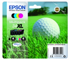 Load image into Gallery viewer, Epson C13T34764010 34XL Black Colour Ink 16ml 3x11ml Multi