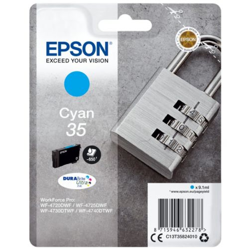 Epson C13T35824010 35 Cyan Ink 9ml