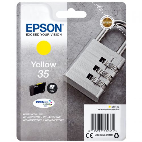 Epson C13T35844010 35 Yellow Ink 9ml