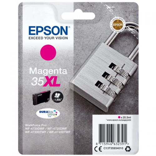 Epson C13T35934010 35XL Magenta Ink 20ml