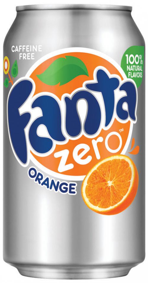 Fanta Zero 330ml Cans (Pack 24)
