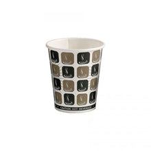Load image into Gallery viewer, Value 8oz Cafe Mocha Hot Drink Cup PK50