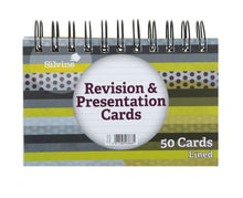 Load image into Gallery viewer, Silvine Revision Note Cards Assort 152x102mm Twinwire Pad 50