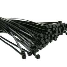 Load image into Gallery viewer, Cable Ties 300mmx 4.8mm Black  PK100