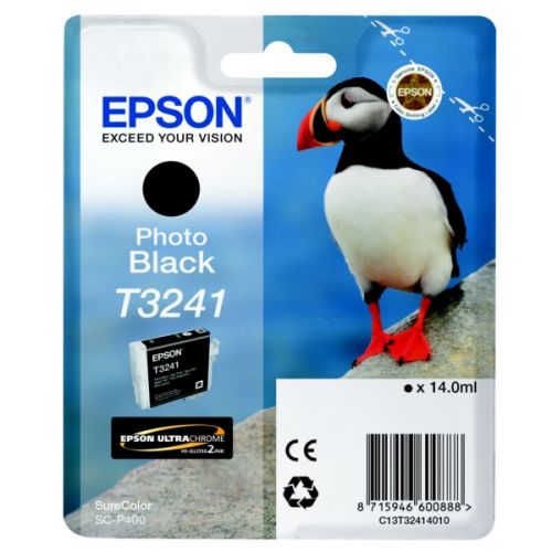 Epson C13T32414010 T3241 Black Ink 14ml