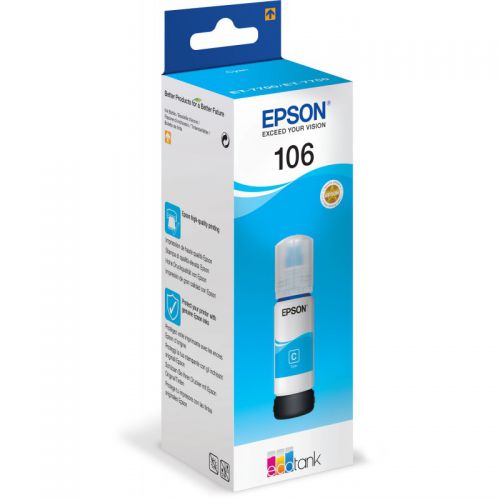 Epson C13T00R240 106 Cyan Ink 70ml