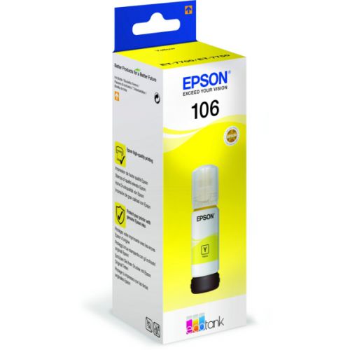 Epson C13T00R440 106 Yellow Ink 70ml