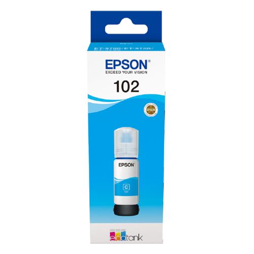 Epson C13T03R240 102 Cyan Ink 70ml