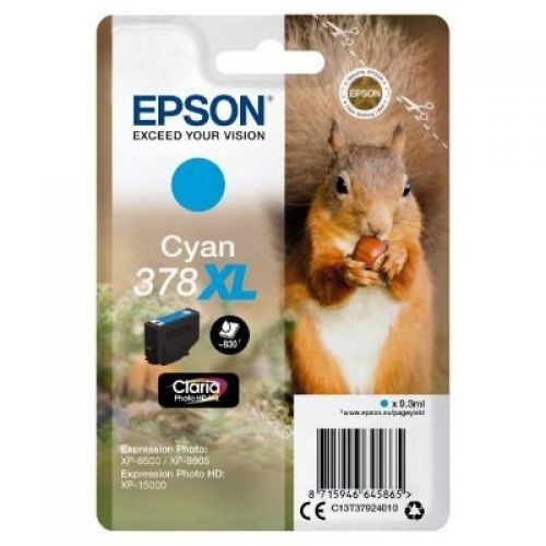 Epson C13T37924010 378XL Cyan Ink 9ml