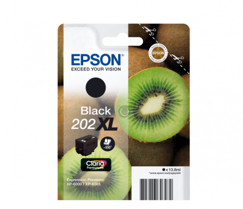Epson C13T02G14010 202XL Black Ink 14ml