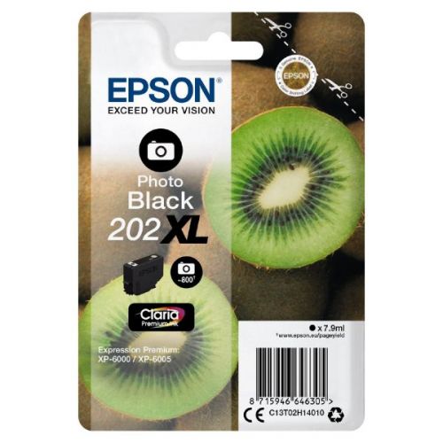 Epson C13T02H14010 202XL Photo Black Ink 8ml