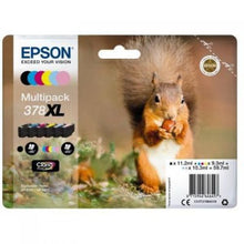 Load image into Gallery viewer, Epson C13T37984010 378XL Black Colour Ink 11ml 3x9ml 2x10ml